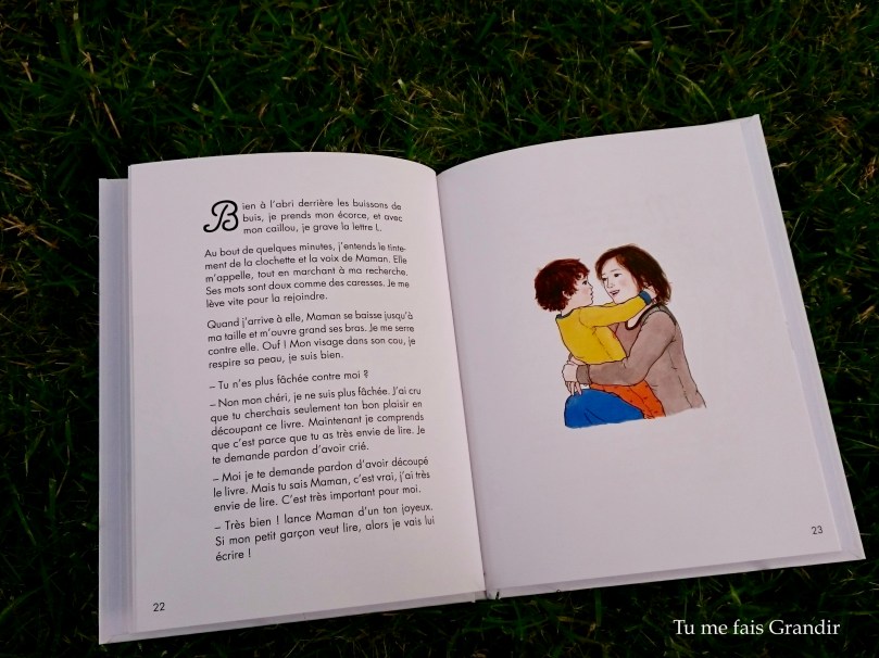Jules sait lire mere