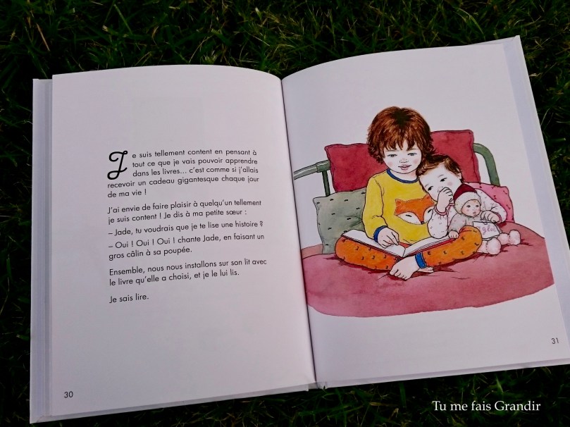 Jules sait lire soeur