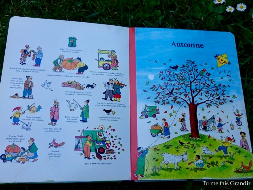 Le livre des 4 saisons automne