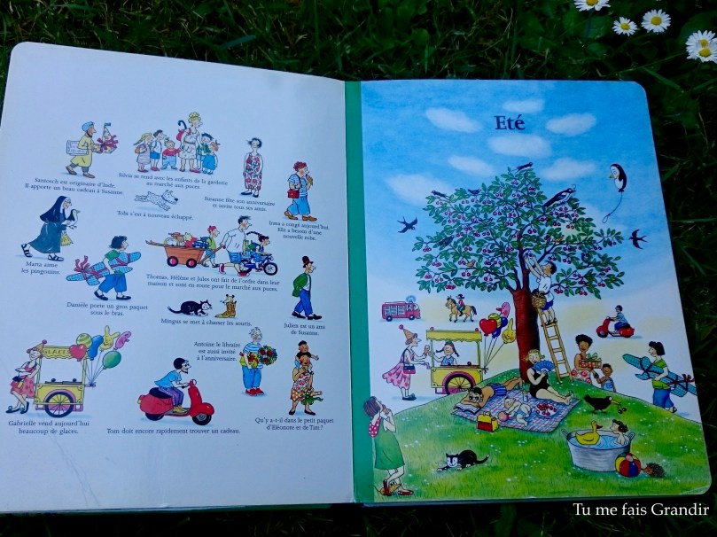 Le livre des 4 saisons ete