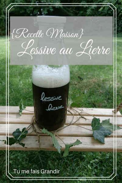 Lessive Maison au Lierre