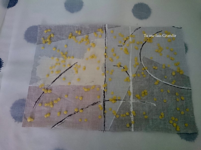 film alimentaire tissus avec pastille cire