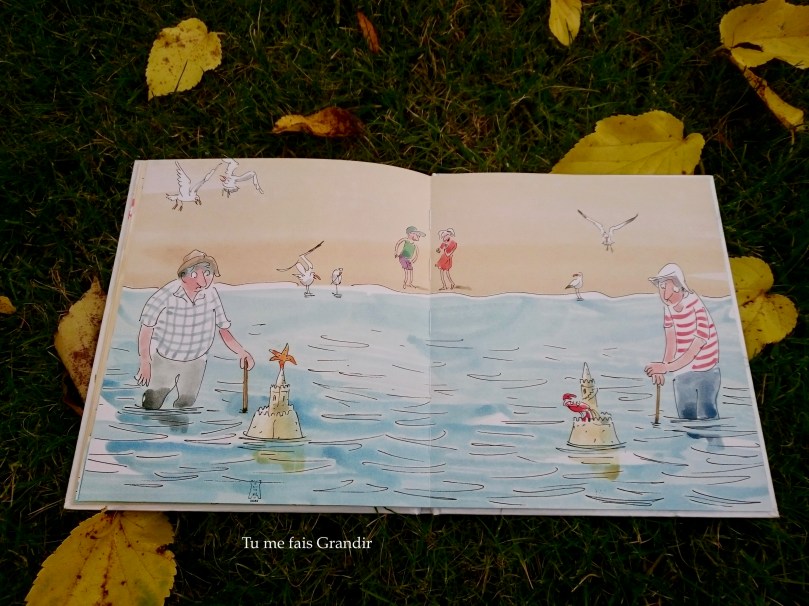 Chateau de sable noyé