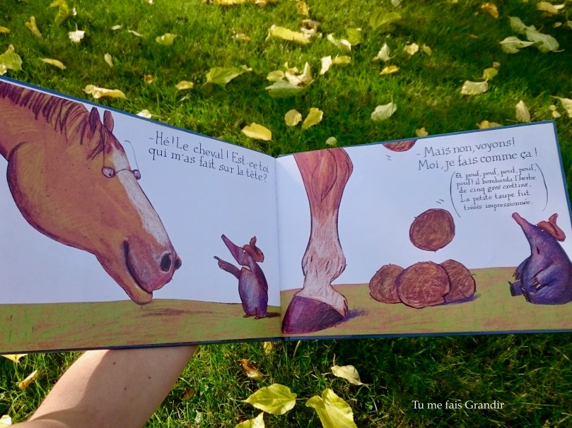 La petite taupe cheval