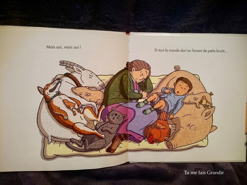 A la sieste, tout le monde dors