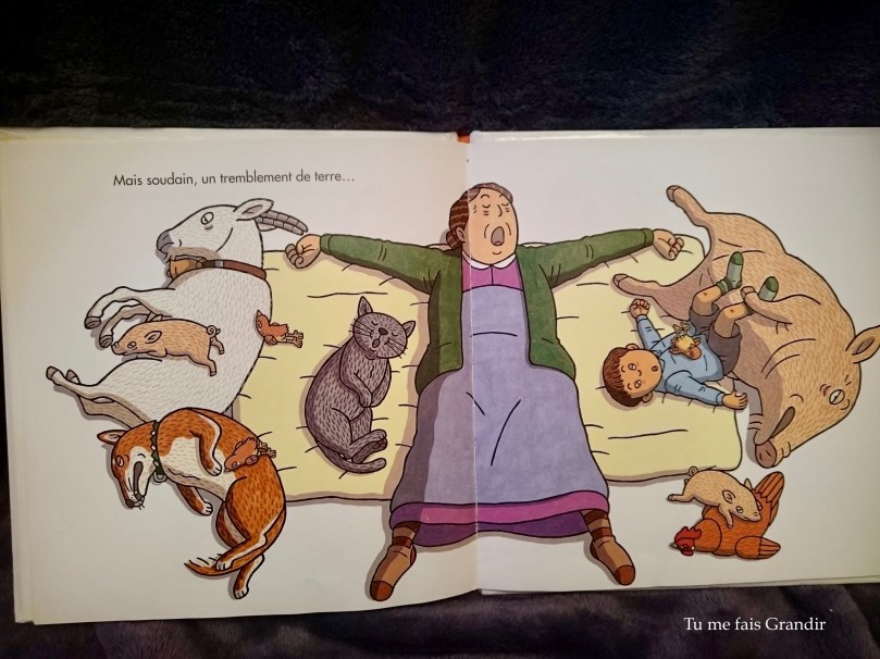 A la sieste, tout le monde reveil