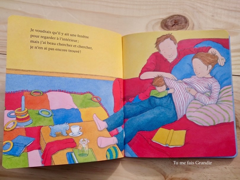 Il y a une maison dans ma maman fenetre