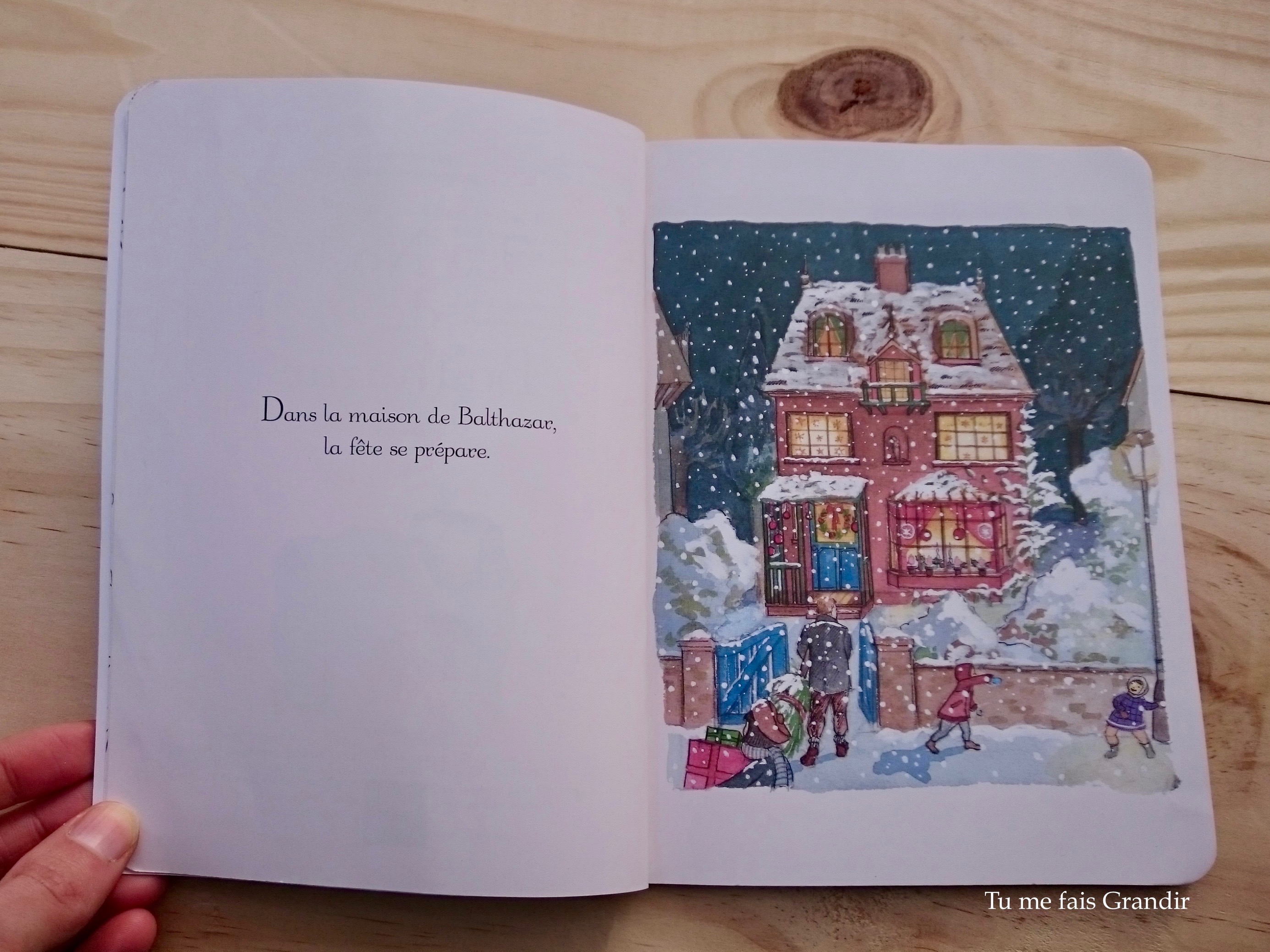 Le noel de Balthazar maison