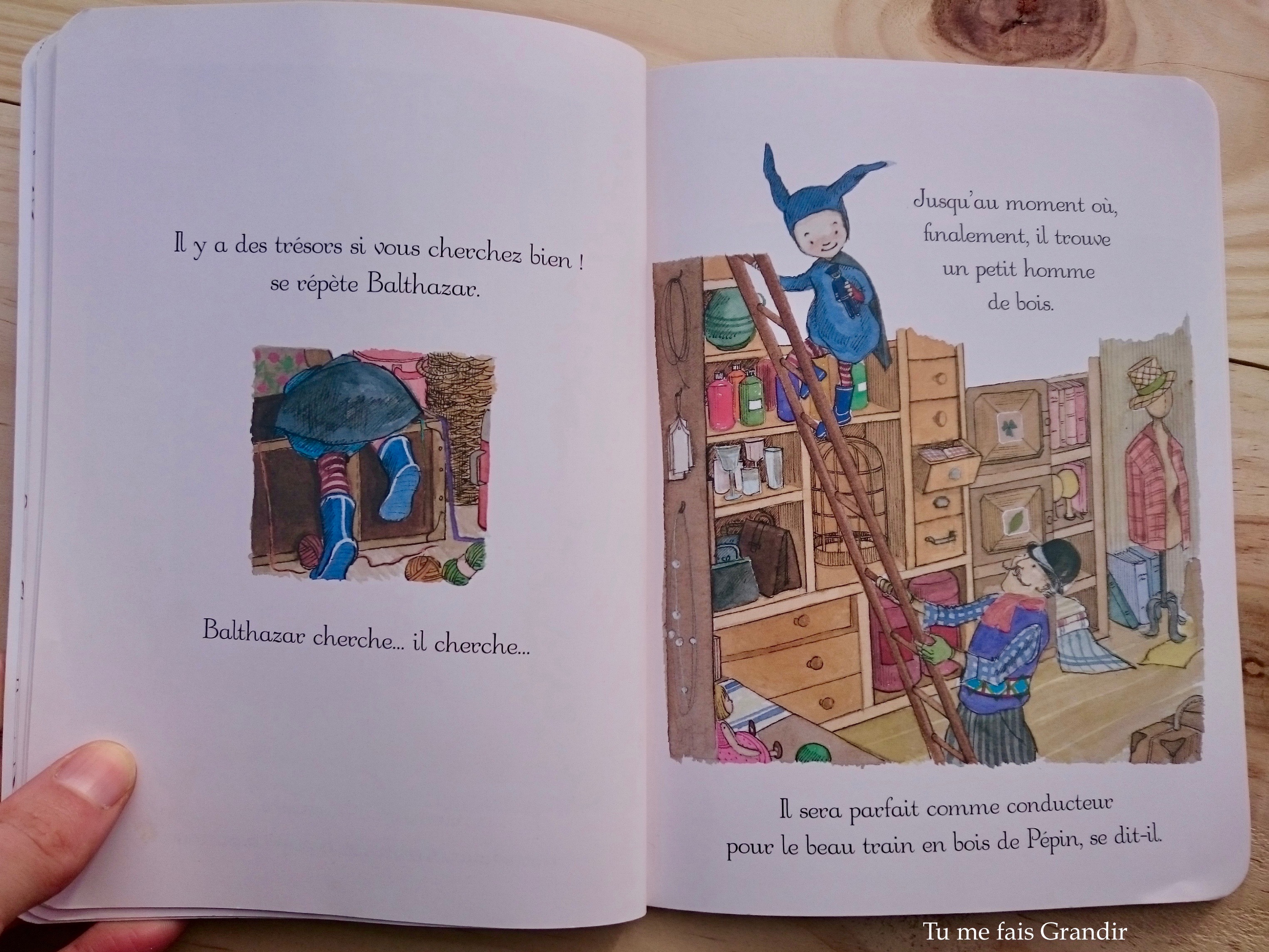 Le noel de Balthazar monsieur merlin