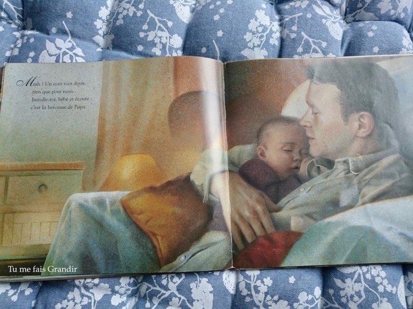 Dans les bras de papa canape