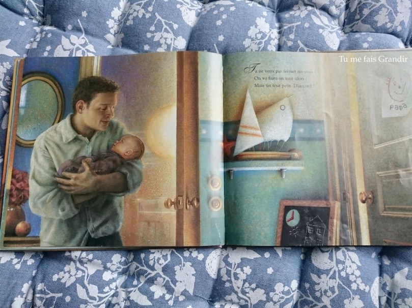 Dans les bras de papa promenade