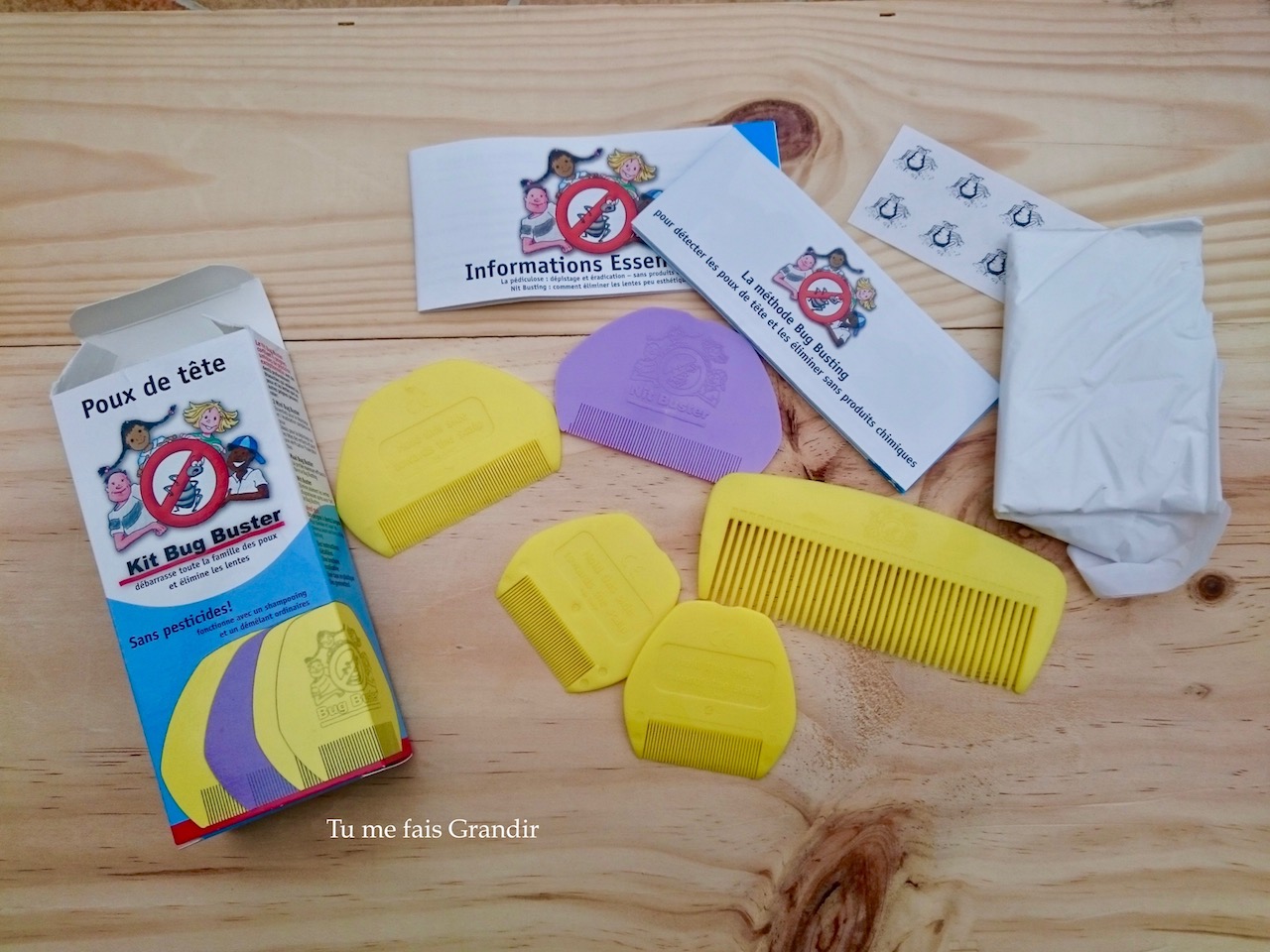 Kit anti poux Bug Buster