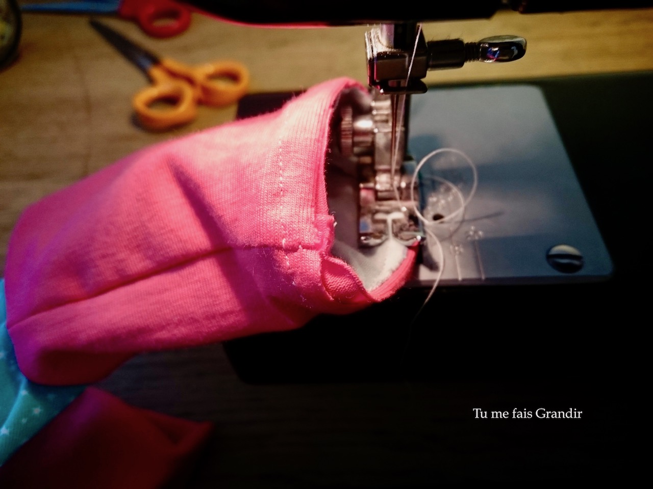 sarouel machine a coudre